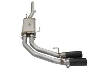 Afe - Advance Flow Engineering - 49-43079-B | AFE Power Rebel Series 3 IN to 2-1/2 IN 409 Stainless Steel Cat-Back Exhaust w/Black Tip (2004-2008 F150 Pickup V8-4.6/5.4L) - Image 3