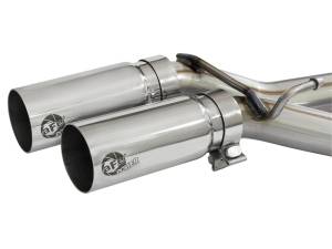 Afe - Advance Flow Engineering - 49-43079-P | AFE Power Rebel Series 3 IN to 2-1/2 IN 409 Stainless Steel Cat-Back Exhaust w/ Polish Tip (2004-2008 F150 Pickup V8-4.6/5.4L) - Image 4