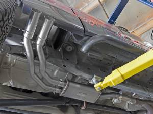 Afe - Advance Flow Engineering - 49-43080-P | AFE Power Rebel Series 3 IN to 2-1/2 IN 409 Stainless Steel Cat-Back Exhaust w/ Polish Tip (2009-2014 F150 Pickup V8-4.6L/5.4L/5.0L) - Image 7