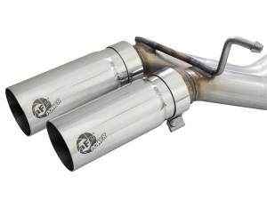 Afe - Advance Flow Engineering - 49-43081-P | AFE Power Rebel Series 3 IN to 2-1/2 IN 409 Stainless Steel Cat-Back Exhaust w/ Polish Tip (2015-2020 F150 Pickup V6-2.7L/3.5L tt/V8-5.0L) - Image 3