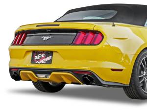Afe - Advance Flow Engineering - 49-43085-B | AFE Power MACH Force-Xp 2-1/2 IN 409 Stainless Steel Axle-Back Exhaust System w/Black Tip (2015-2021 Mustang L4-2.3L t & V6-3.7L ) - Image 7