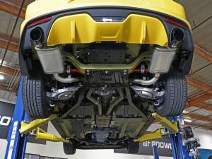 Afe - Advance Flow Engineering - 49-43085-B | AFE Power MACH Force-Xp 2-1/2 IN 409 Stainless Steel Axle-Back Exhaust System w/Black Tip (2015-2021 Mustang L4-2.3L t & V6-3.7L ) - Image 6