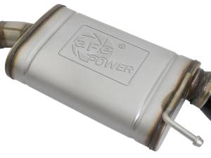 Afe - Advance Flow Engineering - 49-43085-B | AFE Power MACH Force-Xp 2-1/2 IN 409 Stainless Steel Axle-Back Exhaust System w/Black Tip (2015-2021 Mustang L4-2.3L t & V6-3.7L ) - Image 4