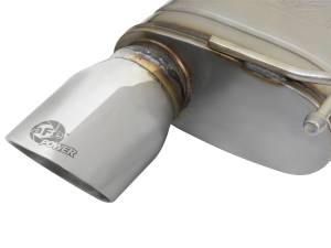 Afe - Advance Flow Engineering - 49-43085-P | AFE Power MACH Force-Xp 2-1/2 IN 409 Stainless Steel Axle-Back Dual Exhaust w/Polished Tips (2015-2021 Mustang L4-2.3L t & V6-3.7L ) - Image 5