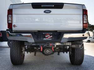 Afe - Advance Flow Engineering - 49-43086-P | AFE Power MACH Force-Xp 409 Stainless Steel Cat-Back Exhaust System w/ Polished Tip (2017-2024 F250, F350 Super Duty V8-6.2/7.3L) - Image 3