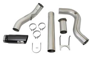 Afe - Advance Flow Engineering - 49-43090-B | AFE Power Large Bore-HD 5 IN 409 Stainless Steel DPF-Back Exhaust System w/Black Tip (2017-2024 F250, F350 Super Duty V8-6.7L td) - Image 2