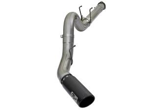 Afe - Advance Flow Engineering - 49-43090-B | AFE Power Large Bore-HD 5 IN 409 Stainless Steel DPF-Back Exhaust System w/Black Tip (2017-2024 F250, F350 Super Duty V8-6.7L td) - Image 3