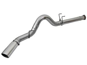 Afe - Advance Flow Engineering - 49-43090-P | AFE Power Large Bore-HD 5 IN 409 Stainless Steel DPF-Back Exhaust System w/Polished Tip (2017-2024 F250, F350 Super Duty V8-6.7L td) - Image 3