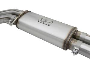 Afe - Advance Flow Engineering - 49-43091-B | AFE Power Rebel Series 3 IN 409 Stainless Steel Cat-Back Exhaust System w/Black Tip (2017-2020 F150 Pickup V6-3.5L tt) - Image 6