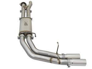 Afe - Advance Flow Engineering - 49-43091-P | AFE Power Rebel Series 3 IN 409 Stainless Steel Cat-Back Exhaust System w/Polished Tip (2017-2020 F150 Pickup V6-3.5L tt) - Image 3