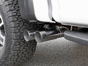 Afe - Advance Flow Engineering - 49-43091-P | AFE Power Rebel Series 3 IN 409 Stainless Steel Cat-Back Exhaust System w/Polished Tip (2017-2020 F150 Pickup V6-3.5L tt) - Image 8
