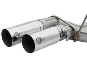 Afe - Advance Flow Engineering - 49-43091-P | AFE Power Rebel Series 3 IN 409 Stainless Steel Cat-Back Exhaust System w/Polished Tip (2017-2020 F150 Pickup V6-3.5L tt) - Image 6