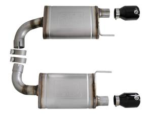 Afe - Advance Flow Engineering - 49-43105-B | AFE Power Mach Force Xp Stainless Steel Axle Back Exhaust System w/ Black Tips (2015-2017 Mustang V8-5.0L) - Image 2