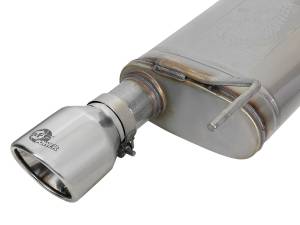 Afe - Advance Flow Engineering - 49-43105-P | AFE Power Mach Force Xp Stainless Steel Axle Back Exhaust System w/ Polished Tips (2015-2017 Mustang V8-5.0L) - Image 3