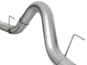 Afe - Advance Flow Engineering - 49-43106-P | AFE Power Large Bore-HD 4 IN 409 Stainless Steel DPF-Back Exhaust System w/ Polished Tip (2018-2020 F150 Pickup V6-3.0L td) - Image 4