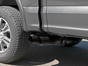 Afe - Advance Flow Engineering - 49-43108-B | AFE Power Rebel 409 Stainless Steel DPF-Back Exhaust System w/ Dual Black Tips (2018-2021 F150 Pickup V6-3.0L td) - Image 5