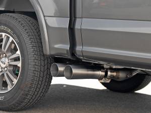 Afe - Advance Flow Engineering - 49-43108-H | AFE Power Rebel 409 Stainless Steel DPF-Back Exhaust System w/ Dual Brushed Tips (2018-2021 F150 Pickup V6-3.0L td) - Image 5