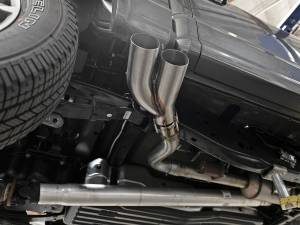 Afe - Advance Flow Engineering - 49-43108-H | AFE Power Rebel 409 Stainless Steel DPF-Back Exhaust System w/ Dual Brushed Tips (2018-2021 F150 Pickup V6-3.0L td) - Image 3