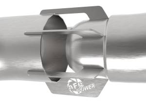 Afe - Advance Flow Engineering - 49-43108-H | AFE Power Rebel 409 Stainless Steel DPF-Back Exhaust System w/ Dual Brushed Tips (2018-2021 F150 Pickup V6-3.0L td) - Image 2