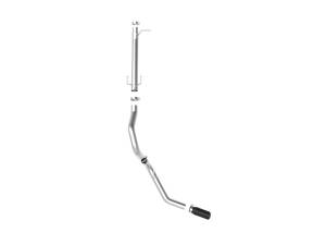 Afe - Advance Flow Engineering - 49-43116NM-B | AFE Power Apollo GT Series 3-1/2 IN Stainless Steel Axle-Back Exhaust System w/ Black Tip (2017-2024 F250, F350 Super Duty V8-6.2/7.3L) - Image 2