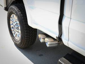 Afe - Advance Flow Engineering - 49-43117-P | AFE Power Rebel Series 3 IN 409 Stainless Steel Cat-Back Exhaust System w/Polished Tip (2017-2024 F250, F350 Super Duty V8-6.2/7.3L) - Image 7