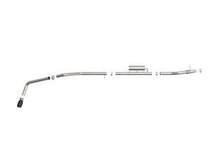 Afe - Advance Flow Engineering - 49-43118-B | AFE Power Apollo GT Series 3 IN 409 Stainless Steel Cat-Back Exhaust System w/ Black Tip (2019-2023 Ranger L4-2.3L t) - Image 2