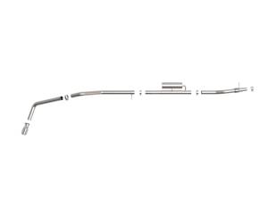 Afe - Advance Flow Engineering - 49-43118-P | AFE Power Apollo GT Series 3 IN 409 Stainless Steel Cat-Back Exhaust System w/ Polish Tip (2019-2023 Ranger L4-2.3L t) - Image 2