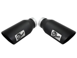 Afe - Advance Flow Engineering - 49-43122-B | AFE Power Large Bore-HD 4 IN 409 Stainless Steel DPF-Back Exhaust System w/Black Tip (2015-2016 F250, F350 Super Duty V8-6.7L td) - Image 2