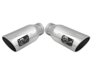 Afe - Advance Flow Engineering - 49-43122-P | AFE Power Large Bore-HD 4 IN 409 Stainless Steel DPF-Back Exhaust System w/Polished Tip (2015-2016 F250, F350 Super Duty V8-6.7L td) - Image 2