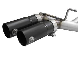 Afe - Advance Flow Engineering - 49-43128-B | AFE Power Rebel Series 3 IN to 2-1/2 IN 409 Stainless Steel Cat-Back Exhaust w/Black Tip (2021-2024 F150 Pickup V6-2.7L/3.5L tt/V8-5.0L) - Image 4