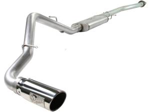 49-44012-P | AFE Power MACH Force-Xp 3 IN 409 Stainless Steel Cat-Back Exhaust System w/Polished Tip (1999-2003 Silverado, Sierra 1500 V6/V8)