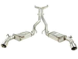 Afe - Advance Flow Engineering - 49-44039-P | AFE Power MACH Force-Xp 3 IN 409 Stainless Steel Cat-Back Exhaust System w/Polished Tip (2010-2013 Camaro SS V8-6.2L) - Image 2
