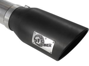 Afe - Advance Flow Engineering - 49-44040-B | AFE Power Large Bore-HD 5 IN 409 Stainless Steel DPF-Back Exhaust System w/Black Tip (2007-2010 Silverado, Sierra 2500 HD, 3500 HD V8-6.6L td) - Image 4