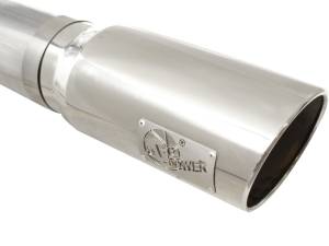 Afe - Advance Flow Engineering - 49-44040-P | AFE Power Large Bore-HD 5 IN 409 Stainless Steel DPF-Back Exhaust System w/Polished Tip (2007-2010 Silverado, Sierra 2500 HD, 3500 HD V8-6.6L td) - Image 4