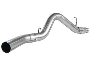 49-44041 | AFE Power Large Bore-HD 5 IN 409 Stainless Steel DPF-Back Exhaust System (2011-2016 Silverado, Sierra 2500 HD, 3500 HD V8-6.6L td)