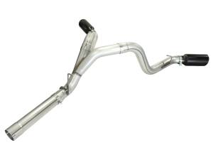 Afe - Advance Flow Engineering - 49-44043-B | AFE Power Large Bore-HD 4 IN 409 Stainless Steel DPF-Back Exhaust System w/Black Tip (2011-2016 Silverado, Sierra 2500 HD, 3500 HD V8-6.6L td) - Image 3