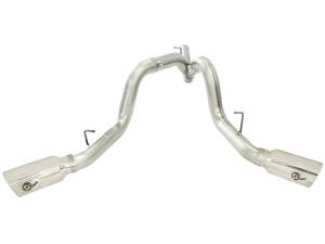 Afe - Advance Flow Engineering - 49-44043-P | AFE Power Large Bore-HD 4 IN 409 Stainless Steel DPF-Back Exhaust System w/Polished Tip (2011-2016 Silverado, Sierra 2500 HD, 3500 HD V8-6.6L td) - Image 2