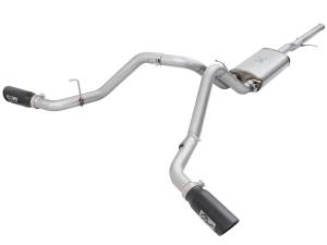 Afe - Advance Flow Engineering - 49-44057-B | AFE Power MACH Force-Xp 3 IN 409 Stainless Steel Cat-Back Exhaust System w/Black Tip (2009-2019 Silverado, Sierra 1500 V6-4.3/V8-4.8/5.3L) - Image 2