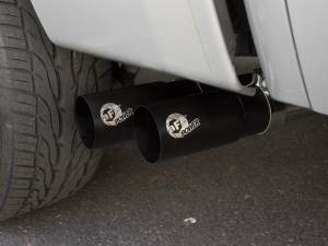 Afe - Advance Flow Engineering - 49-44062-B | AFE Power Rebel Series 3 IN to 2-1/2 IN 409 Stainless Steel Cat-Back Exhaust w/Black Tip (2009-2019 Silverado, Sierra 1500 V6-4.3/V8-4.8/5.3L) - Image 8