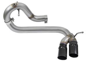 49-44065-B | AFE Power Rebel Series 3 IN 409 Stainless Steel DPF-Back Exhaust System w/Black Tip (2016-2020 Colorado L4-2.8L)