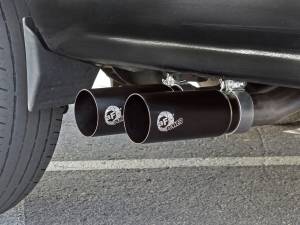 Afe - Advance Flow Engineering - 49-44070-B | AFE Power Rebel Series 3 IN to 2-1/2 IN 409 Stainless Steel Cat-Back Exhaust w/Black Tip (2009-2019 Silverado, Sierra 1500 V6-4.3/V8-4.8/5.3L) - Image 8