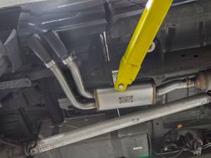 Afe - Advance Flow Engineering - 49-44070-B | AFE Power Rebel Series 3 IN to 2-1/2 IN 409 Stainless Steel Cat-Back Exhaust w/Black Tip (2009-2019 Silverado, Sierra 1500 V6-4.3/V8-4.8/5.3L) - Image 7