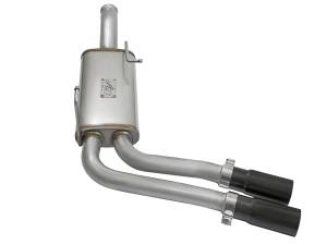 Afe - Advance Flow Engineering - 49-44070-B | AFE Power Rebel Series 3 IN to 2-1/2 IN 409 Stainless Steel Cat-Back Exhaust w/Black Tip (2009-2019 Silverado, Sierra 1500 V6-4.3/V8-4.8/5.3L) - Image 3