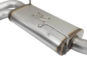 Afe - Advance Flow Engineering - 49-44070-B | AFE Power Rebel Series 3 IN to 2-1/2 IN 409 Stainless Steel Cat-Back Exhaust w/Black Tip (2009-2019 Silverado, Sierra 1500 V6-4.3/V8-4.8/5.3L) - Image 5