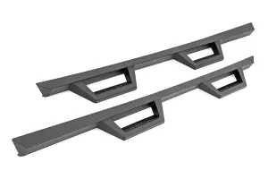 90769A | Rough Country Contoured Drop Steps, 4 Door For Jeep Wrangler JL / Wrangler Unlimited