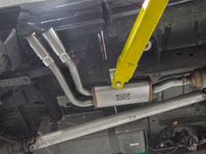 Afe - Advance Flow Engineering - 49-44070-P | AFE Power Rebel Series 3 IN to 2-1/2 IN 409 Stainless Steel Cat-Back Exhaust w/ Polish Tip (2009-2019 Silverado, Sierra 1500 V6-4.3/V8-4.8/5.3L) - Image 7