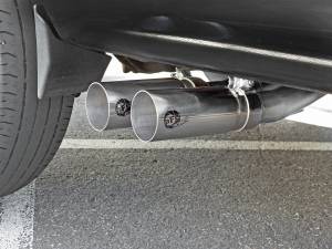 Afe - Advance Flow Engineering - 49-44070-P | AFE Power Rebel Series 3 IN to 2-1/2 IN 409 Stainless Steel Cat-Back Exhaust w/ Polish Tip (2009-2019 Silverado, Sierra 1500 V6-4.3/V8-4.8/5.3L) - Image 8
