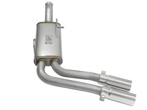 Afe - Advance Flow Engineering - 49-44070-P | AFE Power Rebel Series 3 IN to 2-1/2 IN 409 Stainless Steel Cat-Back Exhaust w/ Polish Tip (2009-2019 Silverado, Sierra 1500 V6-4.3/V8-4.8/5.3L) - Image 3