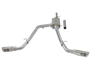 Afe - Advance Flow Engineering - 49-44071-P | AFE Power MACH Force-Xp 3 IN 409 Stainless Steel Cat-Back Exhaust System w/Polished Tip (2009-2018 Silverado, Sierra 1500 V6-4.3/V8-4.8/5.3L) - Image 3