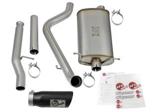 Afe - Advance Flow Engineering - 49-44072-B | AFE Power MACH Force-Xp 3 IN 409 Stainless Steel Cat-Back Exhaust System w/Black Tip (2009-2019 Silverado, Sierra 1500 V6-4.3/V8-4.8/5.3L) - Image 2